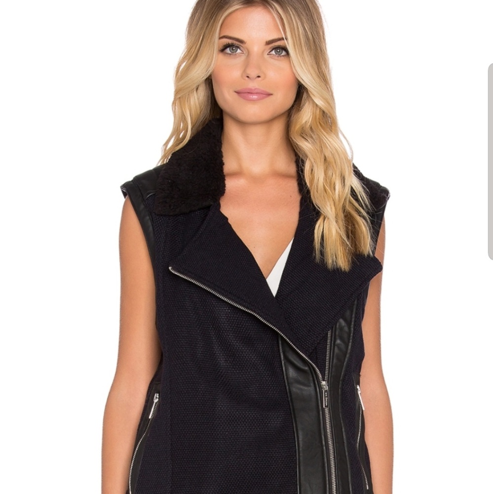 Whitney Eve Tanami Faux Leather Vest